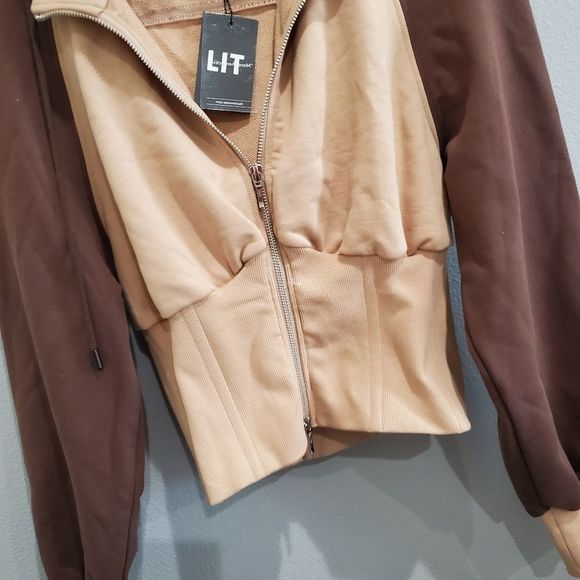 NWT LIT Corset zip jacket - Picture 5 of 8